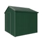 Handi-Heritage Shed H1 2.54X2.52 Roof:Caulfield Green Wall:Caulfield Green Gable End Single Door