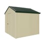 Handi-Heritage Shed H1 2.54X2.52 Roof:Caulfield Green Wall:Primrose Gable End Single Door