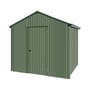 Handi-Heritage Shed H1 2.54X2.52 Roof:Caulfield Green Wall:Rivergum Gable End Single Door