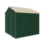 Handi-Heritage Shed H1 2.54X2.52 Roof:Primrose Wall:Caulfield Green Gable End Single Door