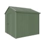 Handi-Heritage Shed H1 2.54X2.52 Roof:Rivergum Wall:Rivergum Gable End Single Door