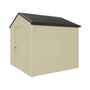 Handi-Heritage Shed H1 2.54X2.52 Roof:Slate Grey Wall:Primrose Gable End Single Door