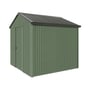 Handi-Heritage Shed H1 2.54X2.52 Roof:Slate Grey Wall:Rivergum Gable End Single Door