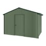 Handi-Heritage Shed H2 3.30X2.52 Roof:Caulfield Green Wall:Rivergum Gable End Single Door