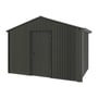 Handi-Heritage Shed H2 3.30X2.52 Roof:Gun Metal Grey Wall:Slate Grey Gable End Single Door