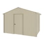 Handi-Heritage Shed H2 3.30X2.52 Roof:Merino Wall:Merino Gable End Single Door