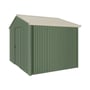 Handi-Heritage Shed H2 3.30X2.52 Roof:Merino Wall:Rivergum Gable End Single Door