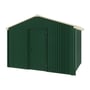 Handi-Heritage Shed H2 3.30X2.52 Roof:Primrose Wall:Caulfield Green Gable End Single Door