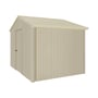 Handi-Heritage Shed H2 3.30X2.52 Roof:Primrose Wall:Merino Gable End Single Door
