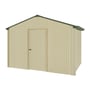 Handi-Heritage Shed H2 3.30X2.52 Roof:Rivergum Wall:Primrose Gable End Single Door