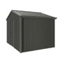 Handi-Heritage Shed H2 3.30X2.52 Roof:Slate Grey Wall:Slate Grey Gable End Single Door