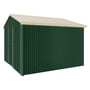 Handi-Heritage Shed H3 3.30X3.30 Roof:Primrose Wall:Caulfield Green Gable End Single Door