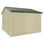 Handi-Heritage Shed H3 3.30X3.30 Roof:Rivergum Wall:Primrose Gable End Single Door