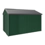 Handi-Heritage Shed H4 3.96X2.52 Roof:Gun Metal Grey Wall:Caulfield Green Gable End Single Door