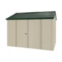 Handi-Heritage Shed H2 3.30X2.52 Roof:Caulfield Green Wall:Merino Front/Rear Double Door