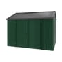 Handi-Heritage Shed H2 3.30X2.52 Roof:Gun Metal Grey Wall:Caulfield Green Front/Rear Double Door