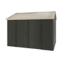 Handi-Heritage Shed H2 3.30X2.52 Roof:Merino Wall:Slate Grey Front/Rear Double Door