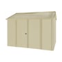Handi-Heritage Shed H2 3.30X2.52 Roof:Primrose Wall:Primrose Front/Rear Double Door