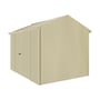 Handi-Heritage Shed H2 3.30X2.52 Roof:Primrose Wall:Primrose Front/Rear Double Door