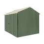 Handi-Heritage Shed H2 3.30X2.52 Roof:Primrose Wall:Rivergum Front/Rear Double Door