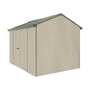 Handi-Heritage Shed H2 3.30X2.52 Roof:Rivergum Wall:Merino Front/Rear Double Door