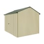Handi-Heritage Shed H2 3.30X2.52 Roof:Rivergum Wall:Primrose Front/Rear Double Door