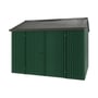 Handi-Heritage Shed H2 3.30X2.52 Roof:Slate Grey Wall:Caulfield Green Front/Rear Double Door