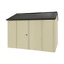 Handi-Heritage Shed H2 3.30X2.52 Roof:Slate Grey Wall:Primrose Front/Rear Double Door