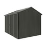 Handi-Heritage Shed H2 3.30X2.52 Roof:Slate Grey Wall:Slate Grey Front/Rear Double Door