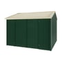 Handi-Heritage Shed H3 3.30X3.30 Roof:Primrose Wall:Caulfield Green Front/Rear Double Door