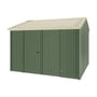 Handi-Heritage Shed H3 3.30X3.30 Roof:Primrose Wall:Rivergum Front/Rear Double Door