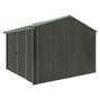 Handi-Heritage Shed H3 3.30X3.30 Roof:Rivergum Wall:Slate Grey Front/Rear Double Door