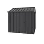 Handi-Hilander Garden Shed HH1 2.48x2.63m Gutter Side Door Gun Metal Grey