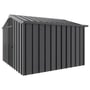 Handi-Hilander Garden Shed HH3 3.25x3.40m Gable End Door Gun Metal Grey