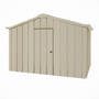 Handi-Hilander Garden Shed HH4 4.00x2.63m Gable End Door Merino
