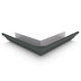 HK Gutter External Mitre Slate Grey