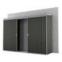 Handi-Locker Wall Mount Shed Slate Grey