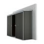 Handi-Locker Wall Mount Shed Slate Grey