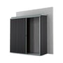 Handi-Mate Wall Mount HM1 Shed Gun Metal Grey