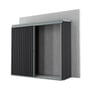 Handi-Mate Wall Mount HM3 Shed Gun Metal Grey