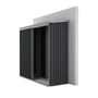 Handi-Mate Wall Mount HM3 Shed Gun Metal Grey