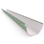 Half Round Gutter Slotted Mist Green