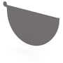 Half Round Gutter Stop End Left Hand Cobblestone