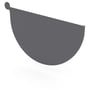 Half Round Gutter Stop End Left Hand Granite