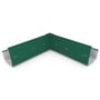 Hi-Square Gutter Internal Mitre Slotted Caulfield Green