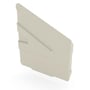 Hi-Square Gutter Stop End Right Hand Moss Vale Sand