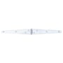 Hinge Gate Strap Zinc 100mm