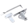 Gate D Latch Striker & Handle Bolt On