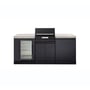 CROSSRAY Compact eXtreme Electric Outdoor Kitchen With Fridge