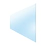Frameless Glass Fencing Panel 12mm Thick 1650mm W x 1200mm H
